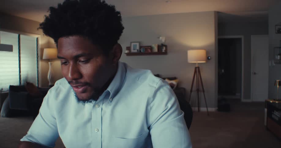 Man sitting in a room