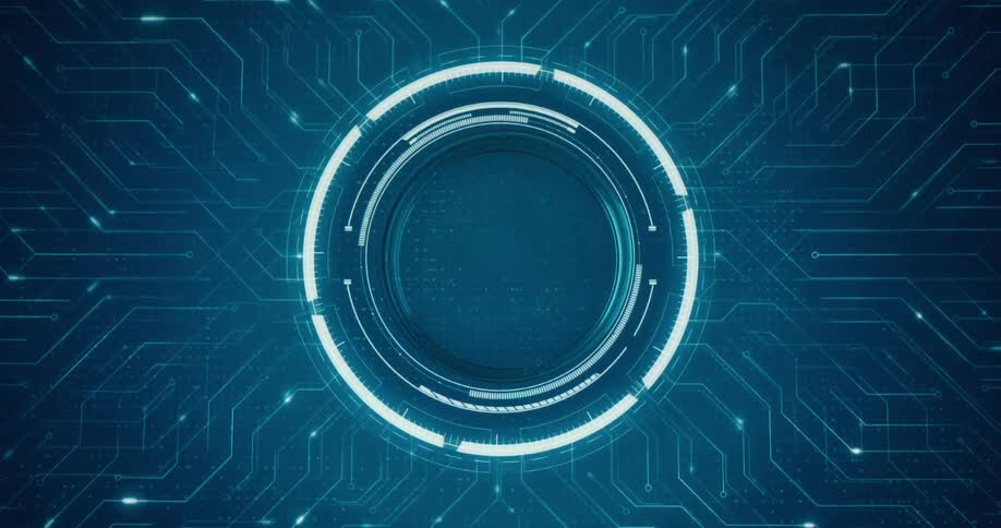 Close up of a petri dish sample placed on a futuristic screen by a person
