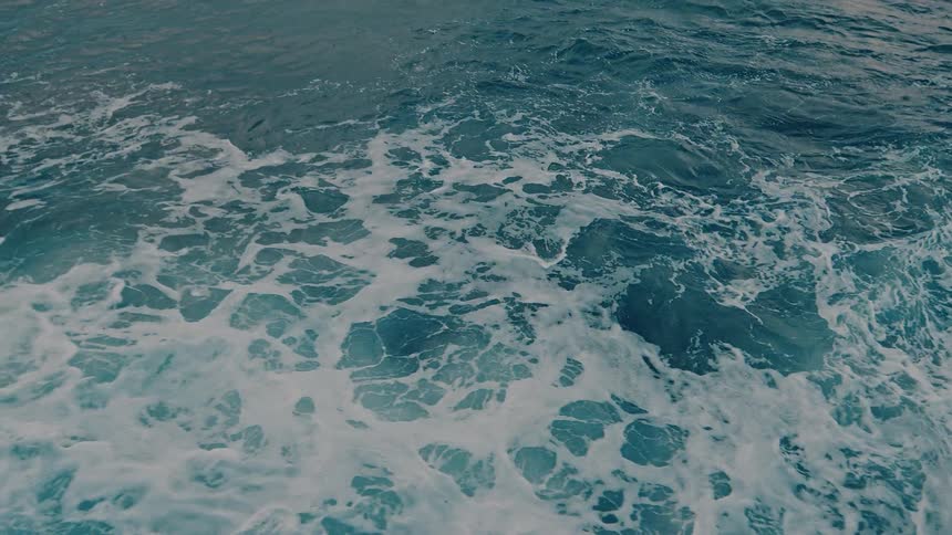 The oceans rough waters