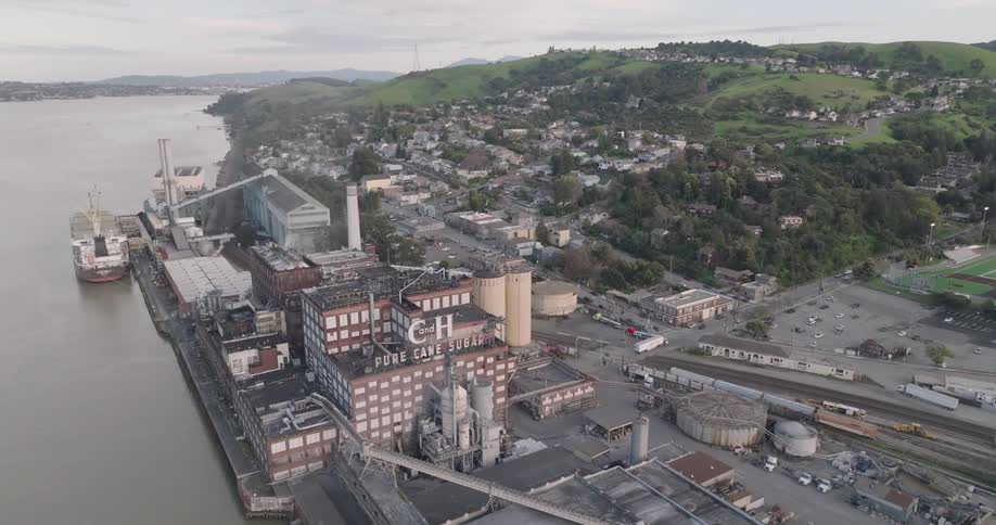 A large sugar factory