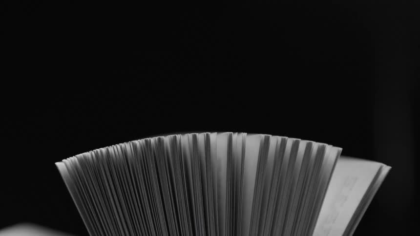 The pages stack together