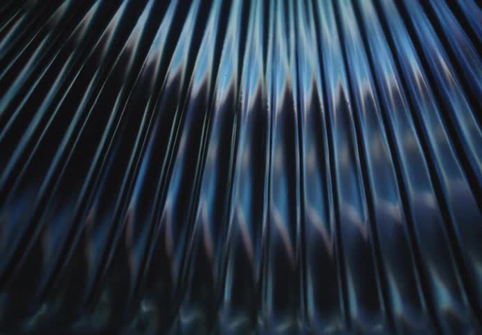 Light is reflecting on the abstract design patterns