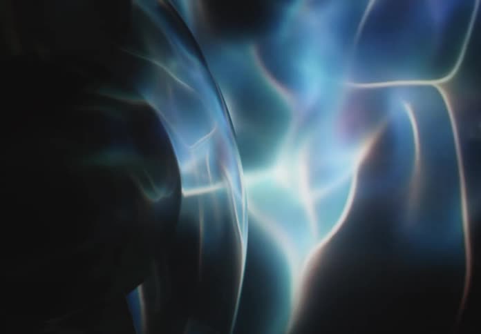 Abstract magnetic wave light