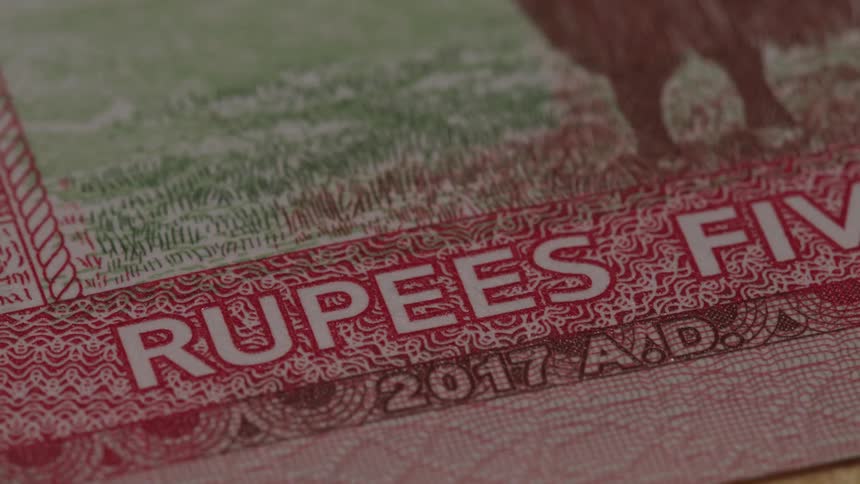 Foreign currency is flashing fast