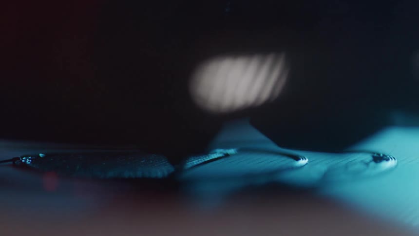 A 3d printer head moves precisely while creating a layered object