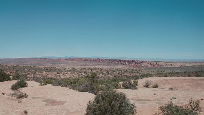 A desert horizon