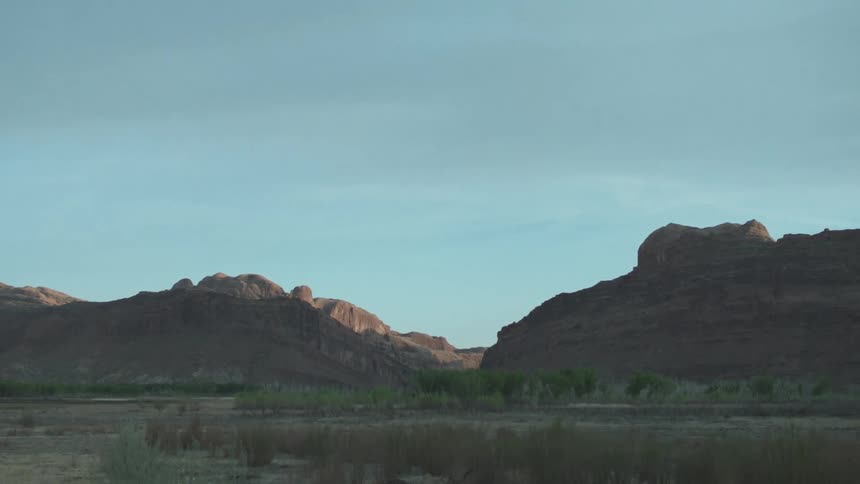 Mountains on a sunny day