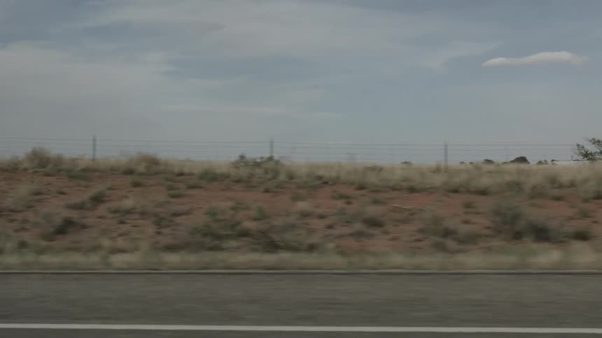 Vehicle driving on a rural road