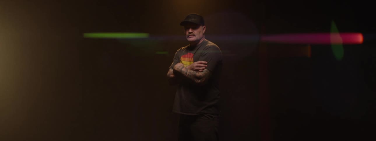 Fog covers the model in the room