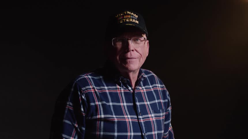 An old vietnam veteran