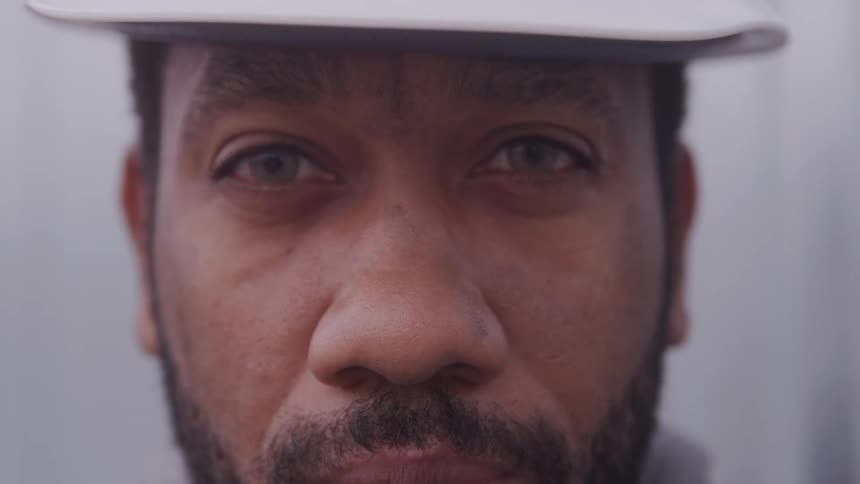 Portrait of a man with a neutral expression