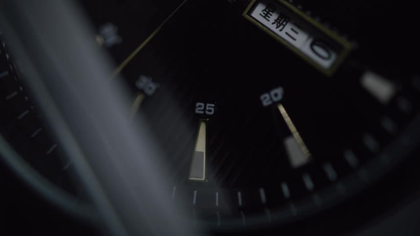 The watch ticks as time goes by