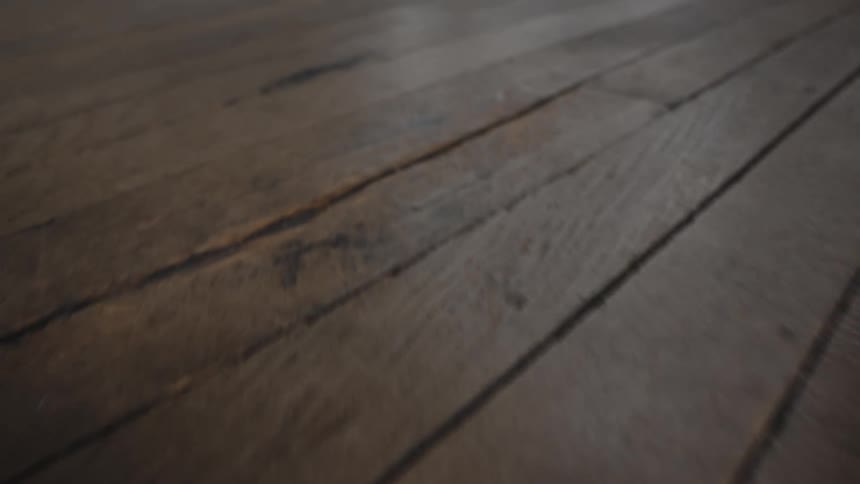 Wooden floor boards