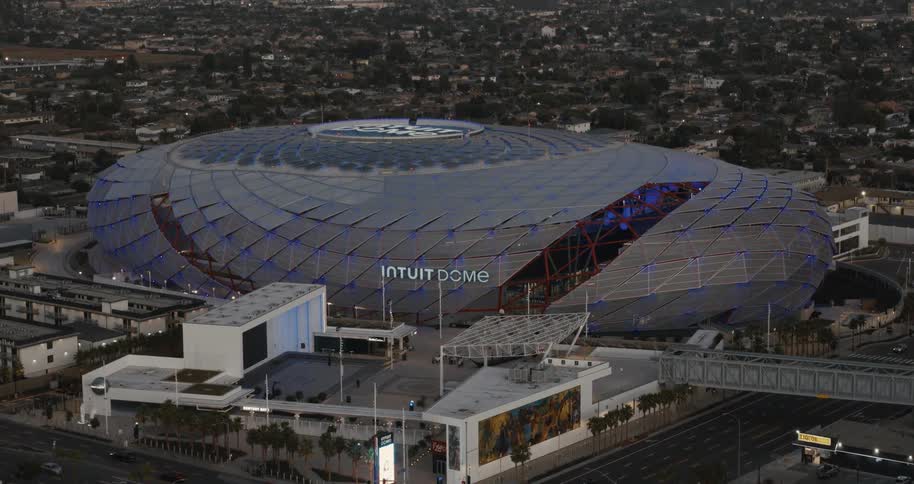 A large domeshaped building