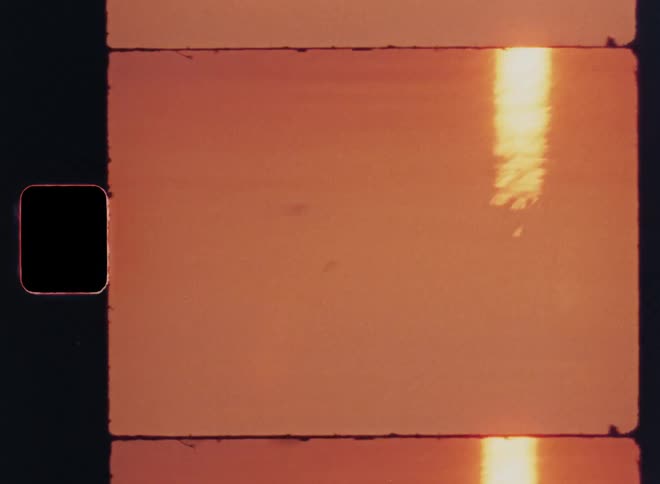 Sun setting over the sea