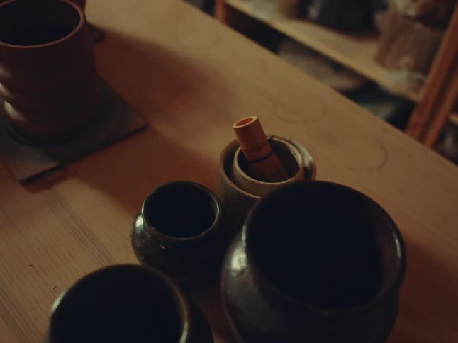 A pottery studio