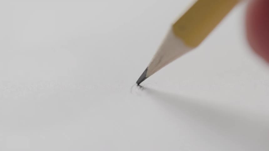 Cross in pencil drawing on a white sheet
