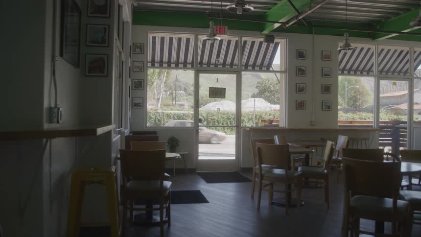 The inside of a restaurant