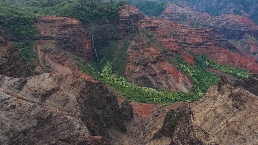 Approaching a large canyon