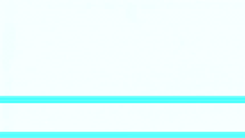 Flickering blue lines are displayed against a white background
