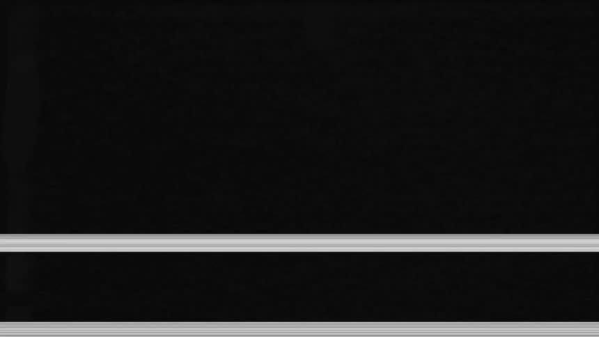 Abstract white lines on a black screen