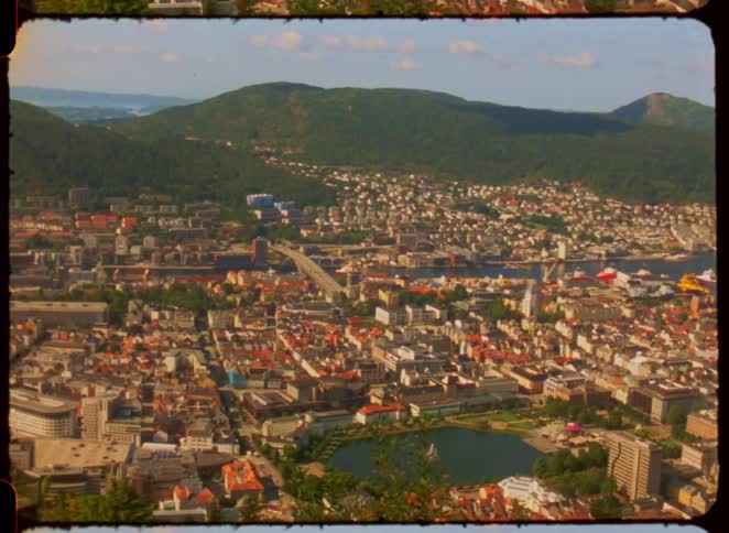 Metropolitan cityscape during daytime