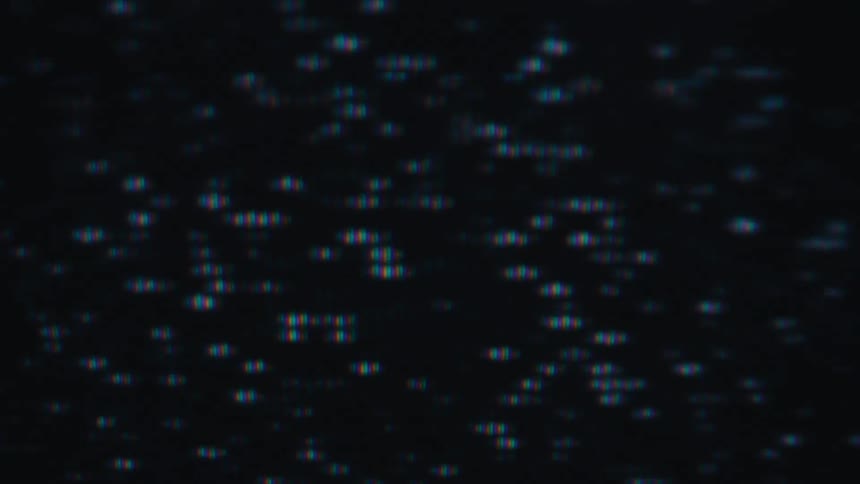 White noise static on a computer screen