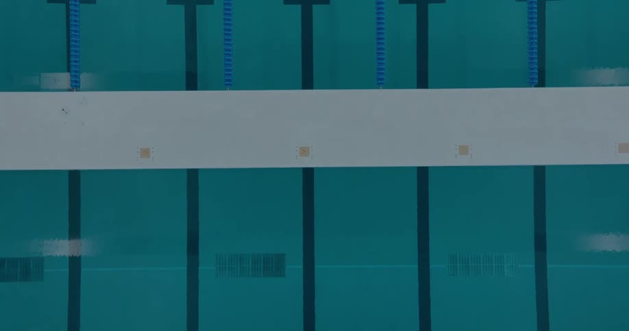 A large indoor swimming pool