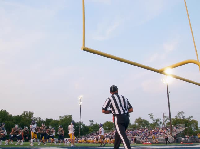 A goal in football