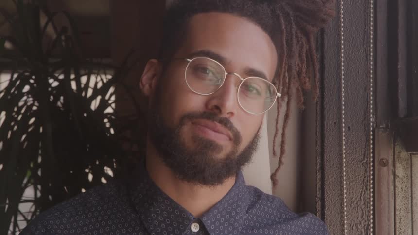 Man with glasses and a beard