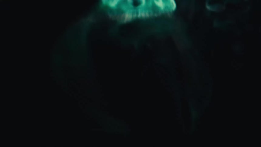 Liquid flowing in shifting shapes within a dark ecosystem