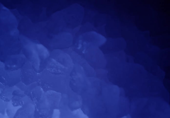 Mineral with a blue hue