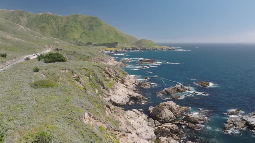 A large coastal area