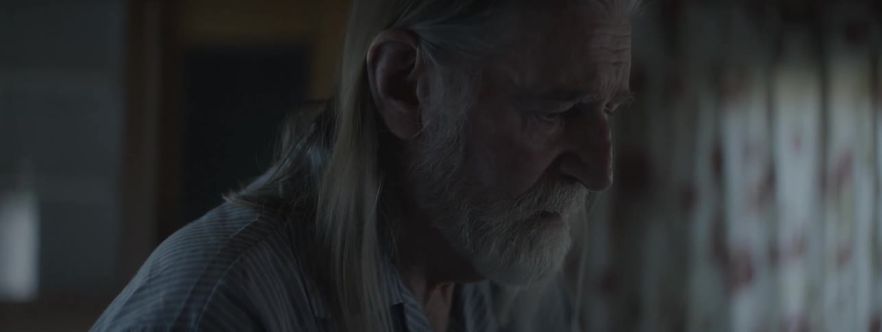 An elderly confused man with Alzheimers is wandering off at night