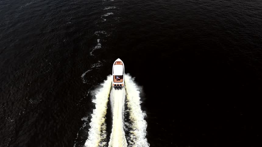 A boat sailing on the water