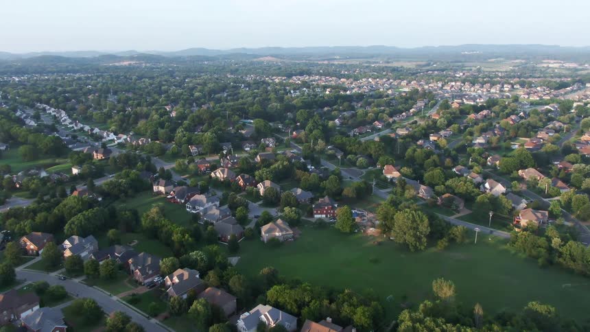 The suburbs are full of small homes