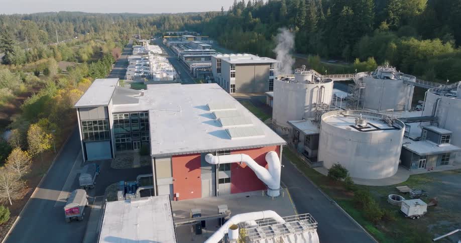 Low approach towards a state of the art wastewater treatment plant facility