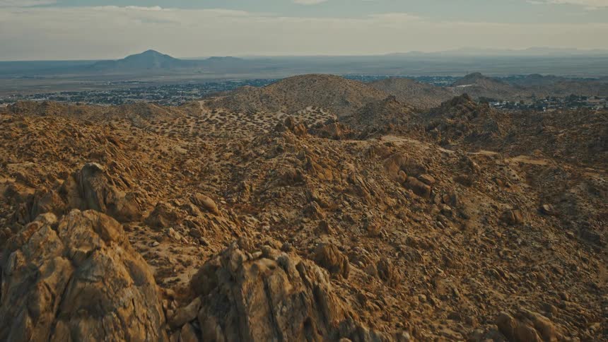 Large rocky mountains