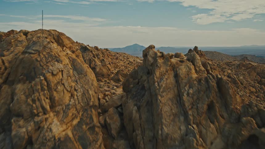 Some pointed rocky mountains