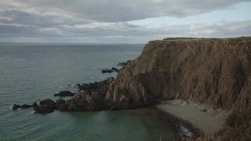 A cove by the cliffs
