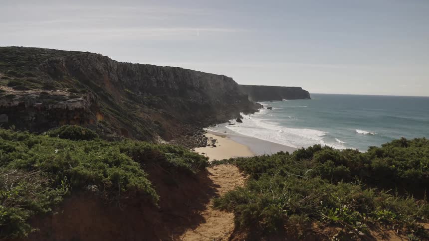 A large coastal area