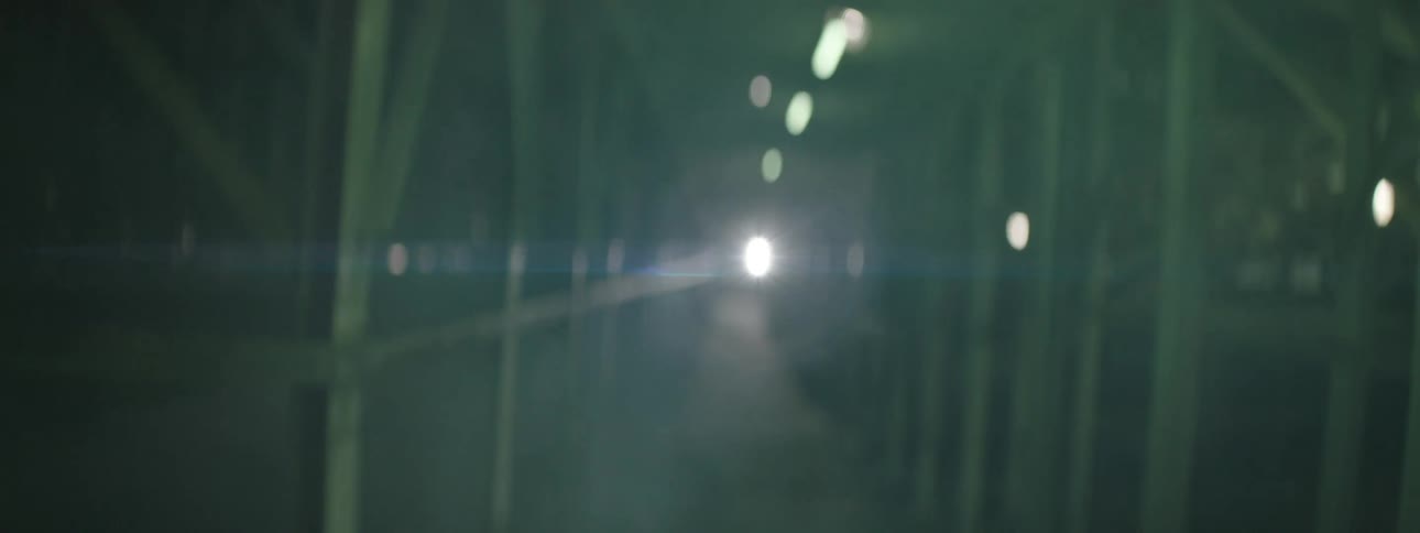 The hall is full of fog
