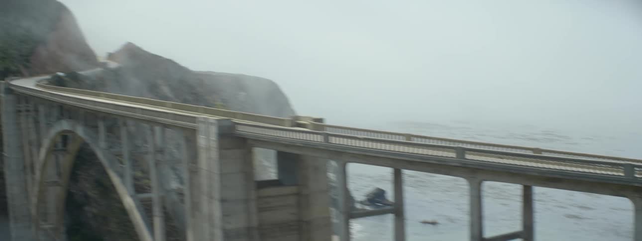 A bridge on a cloudy day