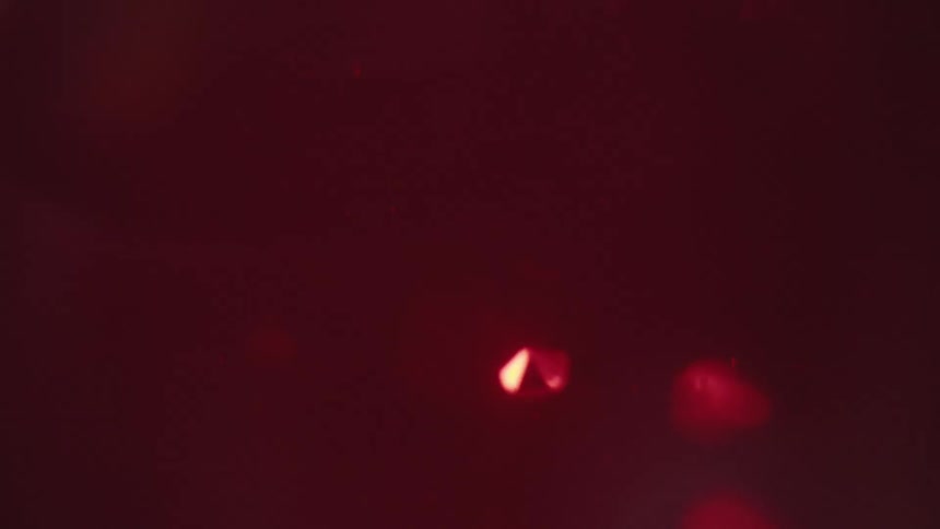 Red gemstones rain down