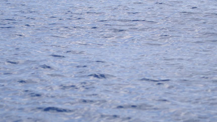 Water surface with gentle ripples in shades of blue