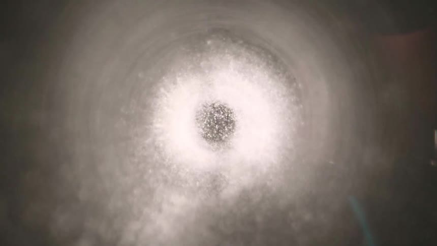 A view of abstract dots