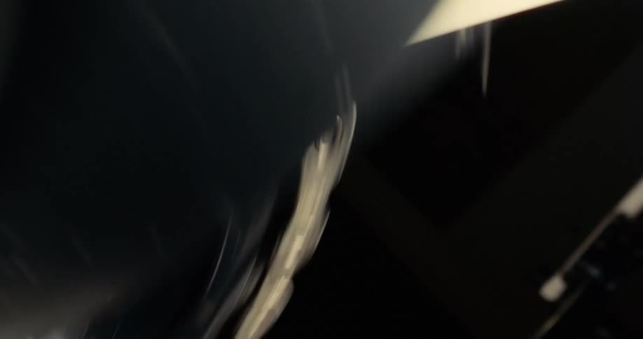 The wheel spins on the machine