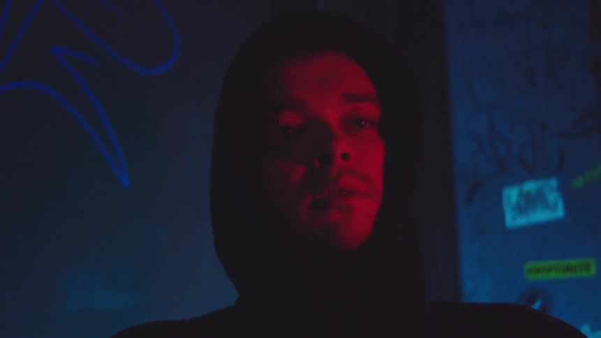 A man in a club
