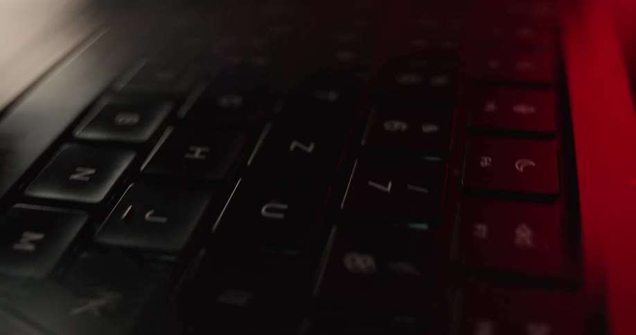 A black keyboard