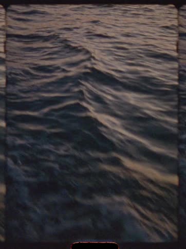 A close up of some water